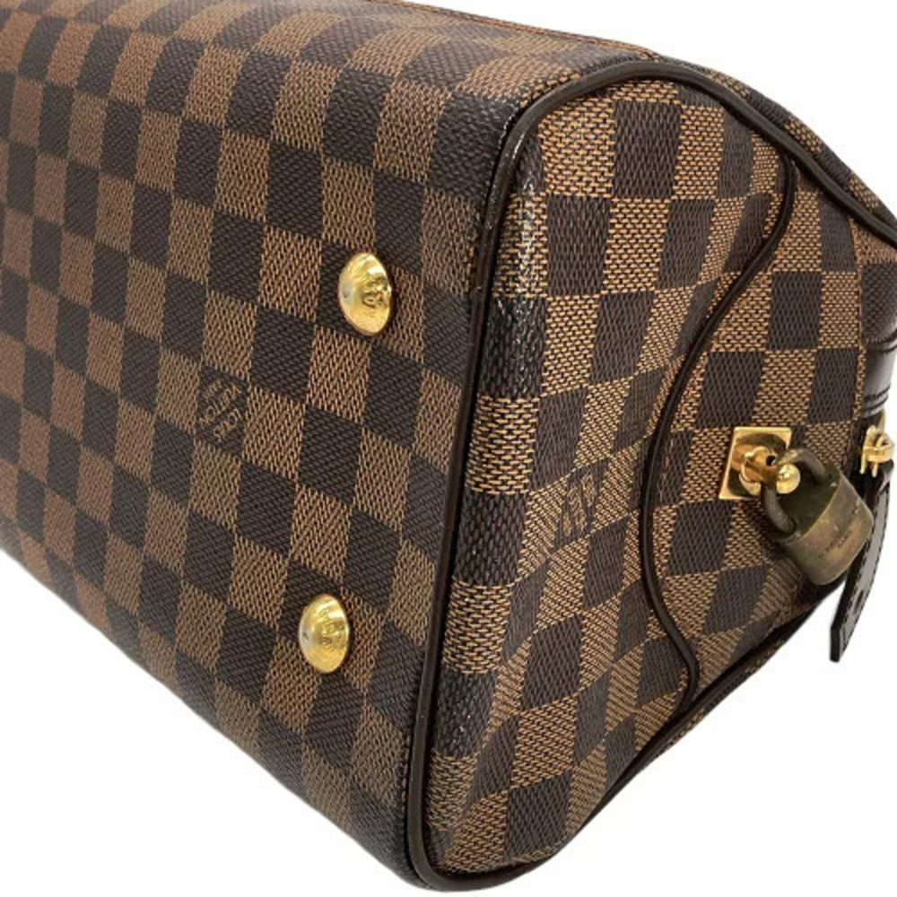 Louis Vuitton Duomo Handbag Damier Ebene Brown - Picture 6 of 7